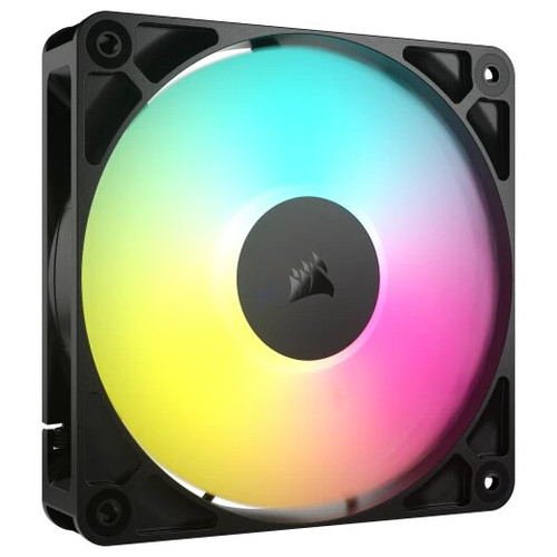 VENTILADOR AUXILIAR RS120 A-RGB 120MM BLACK SINGLE PACK CORSAIR (Espera 4 dias)-SX4 VENTILADOR AUXILIAR RS120 A-RGB 120MM BLACK SINGLE PACK CORSAIR (Espera 4 dias)