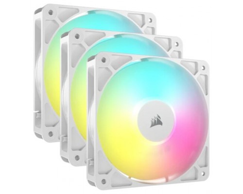 Corsair RS120 ARGB Carcasa del ordenador Ventilador 12 cm Blanco 3 pieza(s)