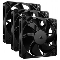 Corsair RS120 Carcasa del ordenador Ventilador 12 cm Negro 3 pieza(s)