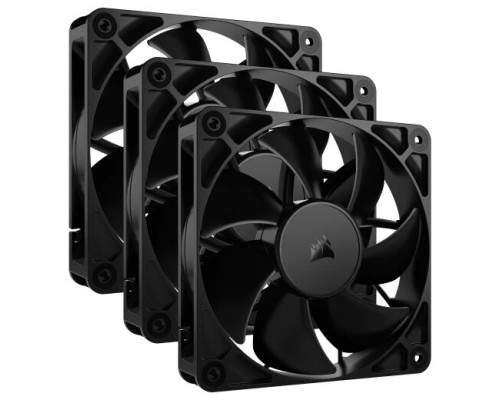 VENTILADOR AUXILIAR RS120 120MM BLACK TRIPLE PACK CORSAIR (Espera 4 dias)