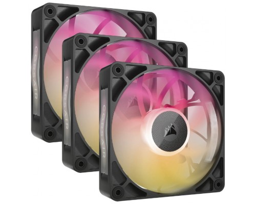 VENTILADOR CAJA CORSAIR RX RGB MAX Series, iCUE LINK RX120 RGB MAX, 120mm RGB Fan, Triple Fan Kit CO-9051034-WW