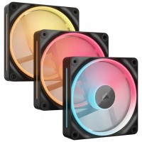 Corsair iCUE LINK LX120-R RGB Carcasa del ordenador Ventilador 12 cm Negro 3 pieza(s)