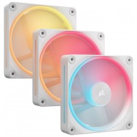 Corsair iCUE LINK LX120-R RGB Carcasa del ordenador Ventilador 12 cm Blanco 3 pieza(s)