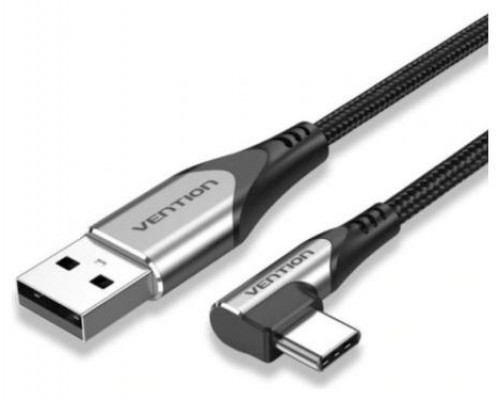 CABLE USB-A A USB-C M-M 270º 0.5 M GRIS VENTION (Espera 4 dias)