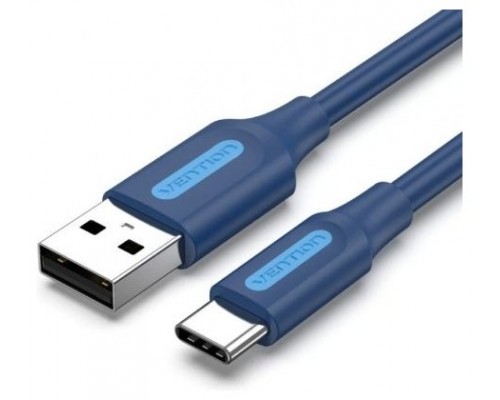 CABLE USB-A A USB-C 1 M AZUL VENTION (Espera 4 dias)