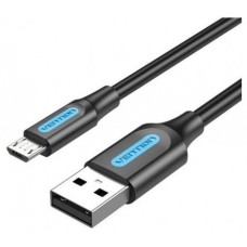 CABLE USB 2.0 A MICRO USB 1.5 M NEGRO VENTION (Espera 4 dias)