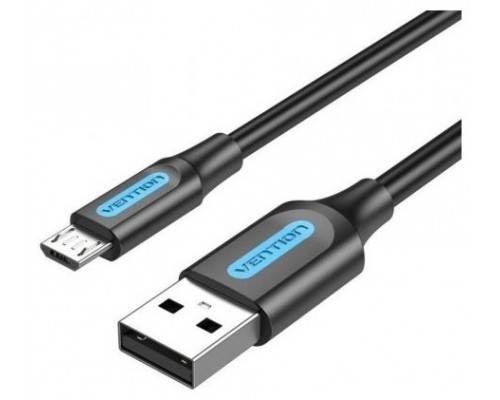 CABLE USB 2.0 A MICRO USB 2 M NEGRO VENTION (Espera 4 dias)