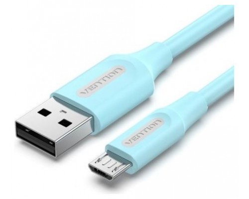 CABLE USB 2.0 A MICRO USB 2 M AZUL VENTION (Espera 4 dias)