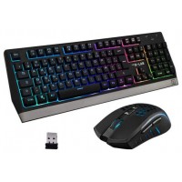 THE G-LAB WIRELESS GAMING COMBO - MOUSE + KEYBOARD - SPANISH LAYOUT (COMBO-TUNGSTEN/SP)