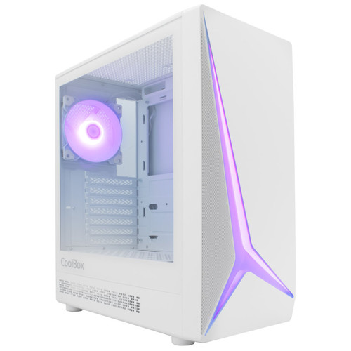 CAJA ATX COOLBOX GA450 STAR LIGHT ARGB CRISTAL
