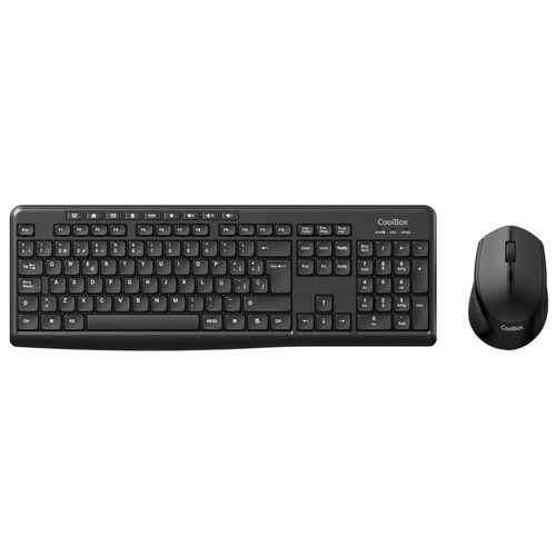 Kit teclado + raton coolbox inalambrico