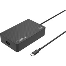 Adaptador cargador portatil usb - c coolbox 100w