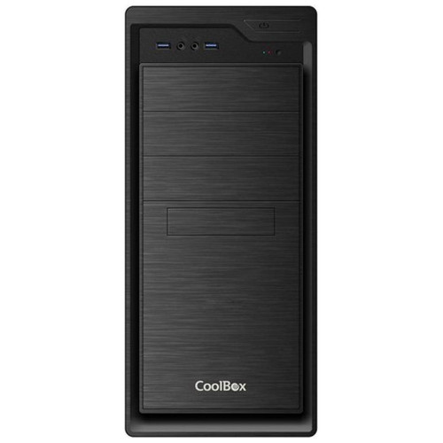 CAJA ATX COOLBOX F800 3x5.25 1x3.5 5x3.5 COLOR NEGRO