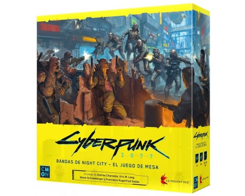 Juego mesa cyberpunk 2077: bandas night