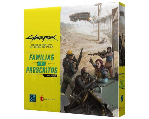 Juego mesa cyberpunk 2077: familias y