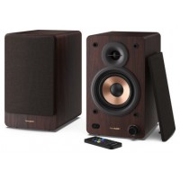 Sharp BOOKSHELF SPEAKERS De 2 vías Marrón Inalámbrico y alámbrico 60 W