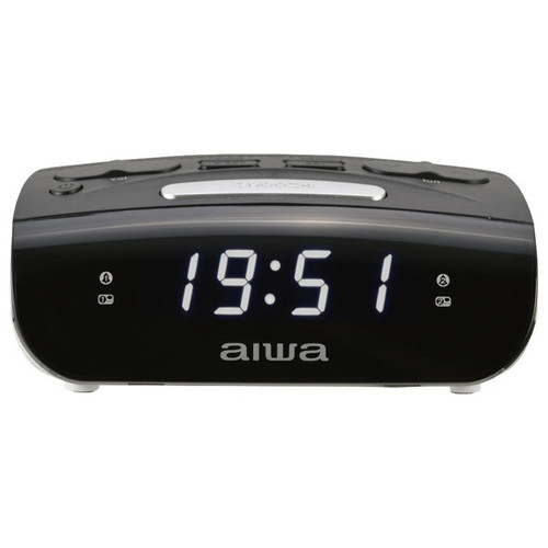 RADIO DESPERTADOR AIWA CR-15BK DOBLE ALARMA FM-DN3 RADIO DESPERTADOR AIWA CR-15BK DOBLE ALARMA FM