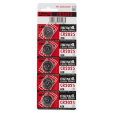 Blister maxell pila boton litio cr2025
