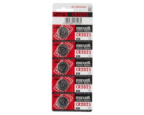 Blister maxell pila boton litio cr2025