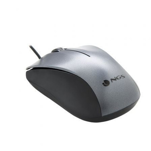 NGS CREW rat&oacute;n Oficina Ambidextro USB tipo A &Oacute;ptico 1200 DPI