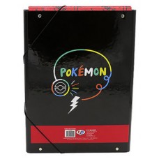 CARPETA SOLAPAS COLORFUL POKÉMON CYP BRANDS REDSTRING CS-08-PK