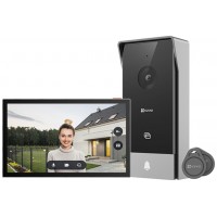 EZVIZ HP5 sistema de intercomunicación de video 17,8 cm (7") Negro, Plata