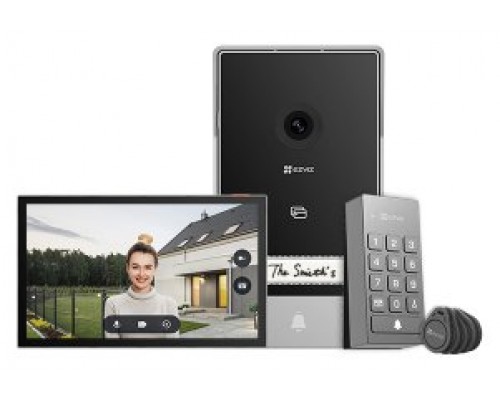 EZVIZ TP7 sistema de intercomunicación de video 17,8 cm (7") Negro, Gris