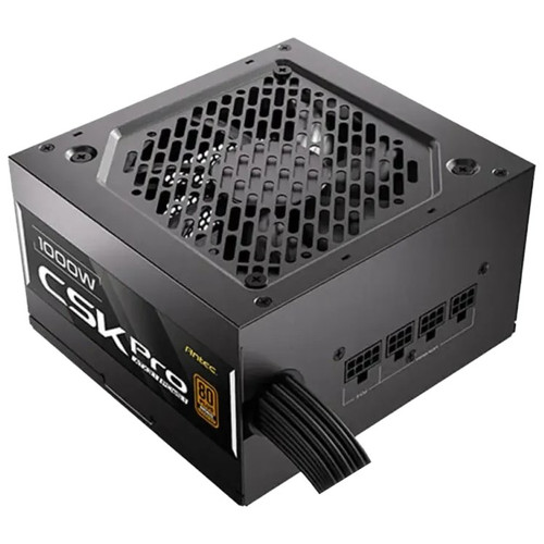 FUENTE ALIM. 1000W 80+ BRONZE CSK PRO ATX3.1 1000W NEGRO ANTEC (Espera 4 dias)