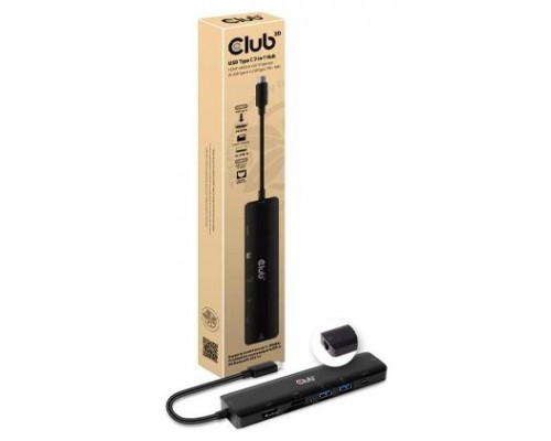 HUB USB CLUB3D TIPO C 3.2 GEN1 7 EN 1