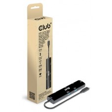 HUB USB4 GEN 3.2  CLUB3D TIPO-C 6  EN 1