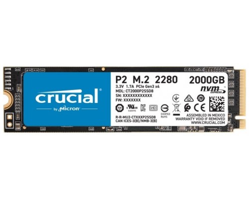 SSD CRUCIAL P2 2TB M2