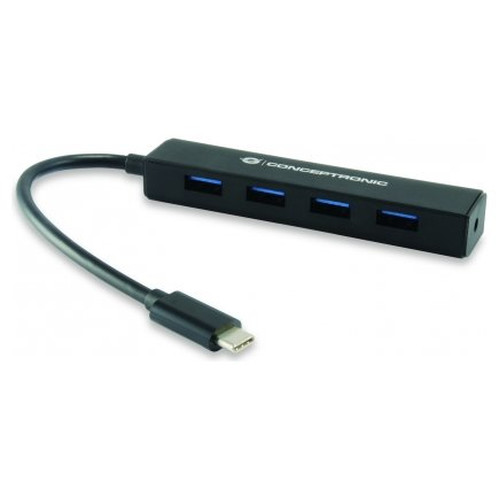 HUB USB CONCEPTRONIC USB-C A 4 PUERTOS TIPO A USB 3.0-SX4 HUB USB CONCEPTRONIC USB-C A 4 PUERTOS TIPO A USB 3.0