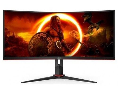 Monitor 34" Gaming Displayport Hdmi Aoc Cu34g2xp2