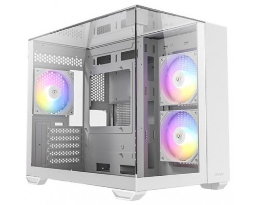 CAJA MINITORRE MICROATX CX600M TRIO RGB BLANCO ANTEC (Espera 4 dias)
