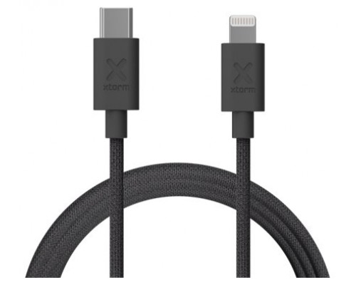 CABLE GO2 USB-C A LIGHTNING 1M NEGRO XTORM (Espera 4 dias)