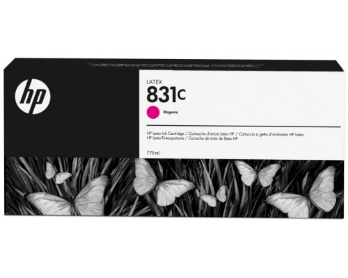 Cartucho tinta hp 831c magenta latex