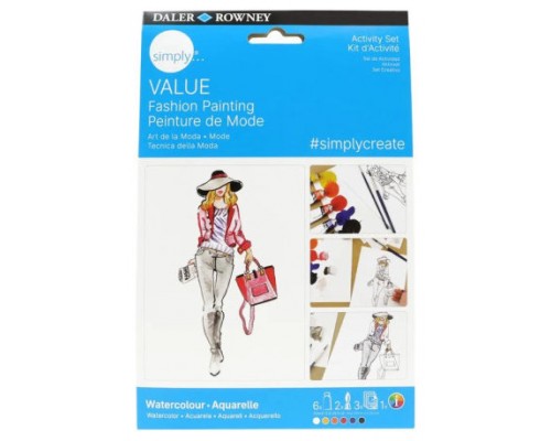 SET DE PINTURA ACUARELA DISEÑO DE MODA DALER ROWNEY D134900111 (Espera 4 dias)