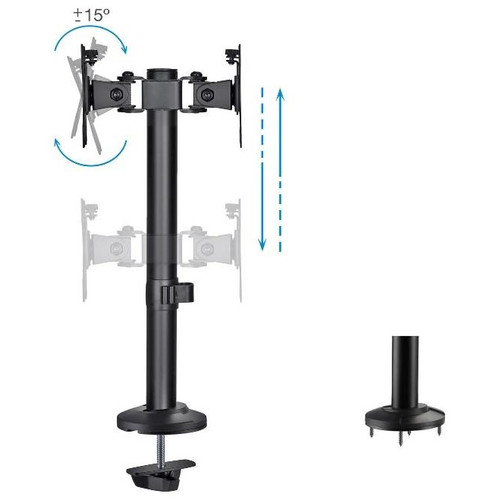 SOPORTE DE MESA TOOQ DB1132TN-B PARA 2 PANTALLAS-DN3 SOPORTE DE MESA TOOQ DB1132TN-B PARA 2 PANTALLAS