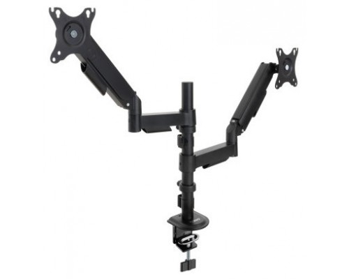 TooQ DB1533TNR-B soporte para monitor 81,3 cm (32") Escritorio Negro