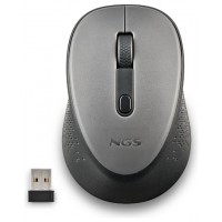 Mouse Ngs Dew Gray Optico Inalambrico De 2,4ghz