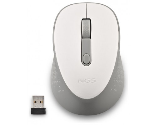 RATON NGS DEW OPTICO 1600DPI INALAMBRICO NANO BLANCO