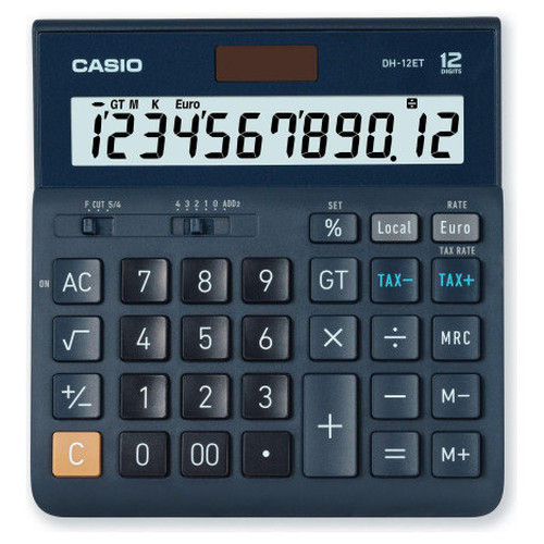 CALCULADORA SOBREMESA 12 DIGITOS CASIO DH-12ET (Espera 4 dias)