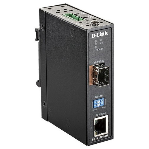 CONVERTIDOR MEDIO D-LINK INDUSTRIAL DIS-M100G-SW-DN63 CONVERTIDOR MEDIO D-LINK INDUSTRIAL DIS-M100G-SW