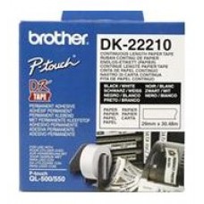 Brother Cinta DK22210 Papel Térmico continuo 29mm