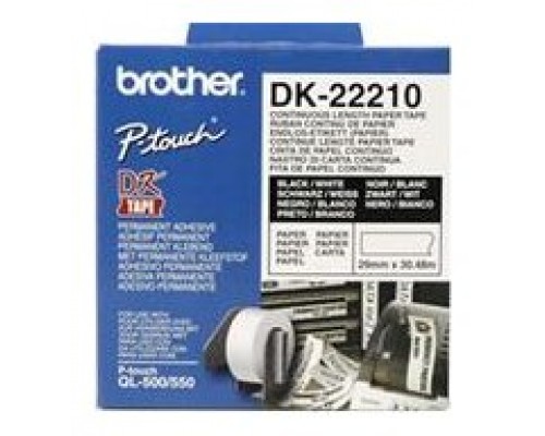 ETIQUETAS BROTHER DK22210
