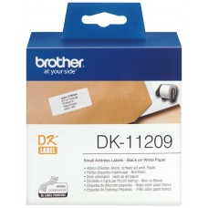 ETIQUETAS BROTHER DK11209 DIRECCION PEQUEÑA 62X29