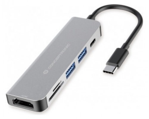 ADAPTADOR CONCEPTRONIC USB-C 6 EN 1
