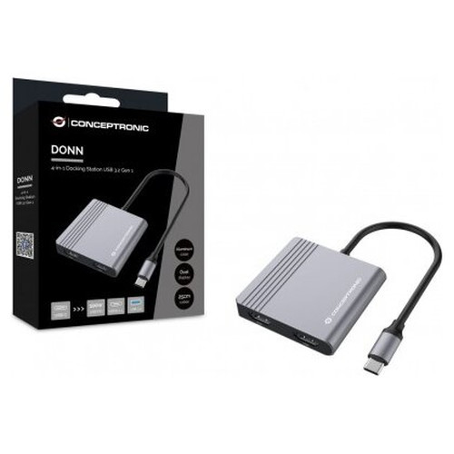 Hub usb tipo c conceptronic donn13g-MR7 Hub usb tipo c conceptronic donn13g