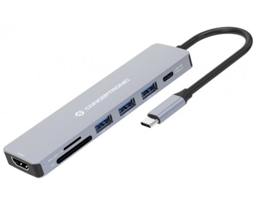 Docking Usb-c Conceptronic Donn19g 1xhdmi 3xusb-a 3.0