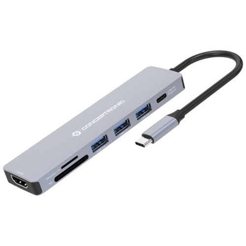 DOCKING USB-C CONCEPTRONIC DONN19G 1xHDMI 3xUSB-A 3.0-SX6 DOCKING USB-C CONCEPTRONIC DONN19G 1xHDMI 3xUSB-A 3.0